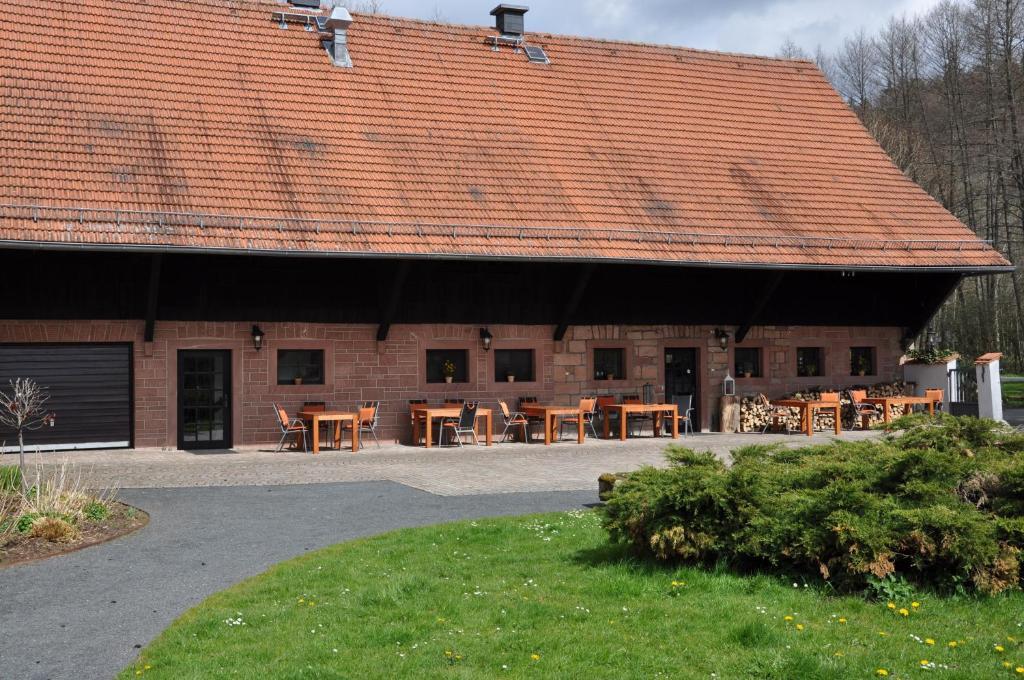 Landgasthof Geiersmuehle Vielbrunn Buitenkant foto
