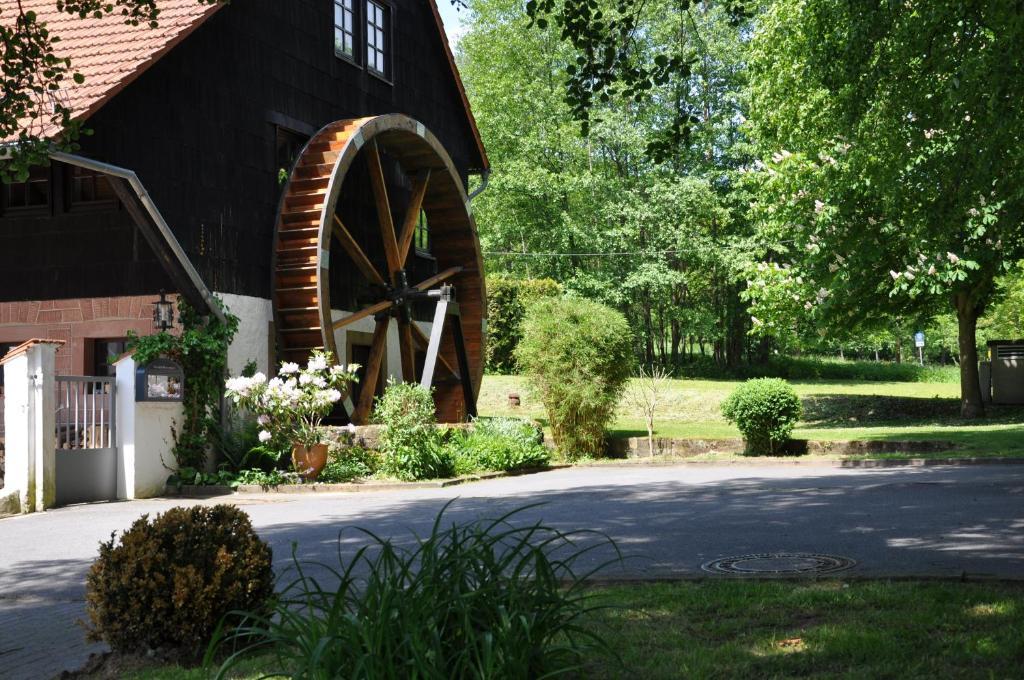 Landgasthof Geiersmuehle Vielbrunn Buitenkant foto
